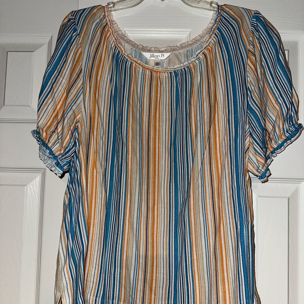 Women's Multicolor Striped Blouse